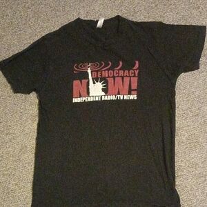 Democracy Now! Black T-Shirt